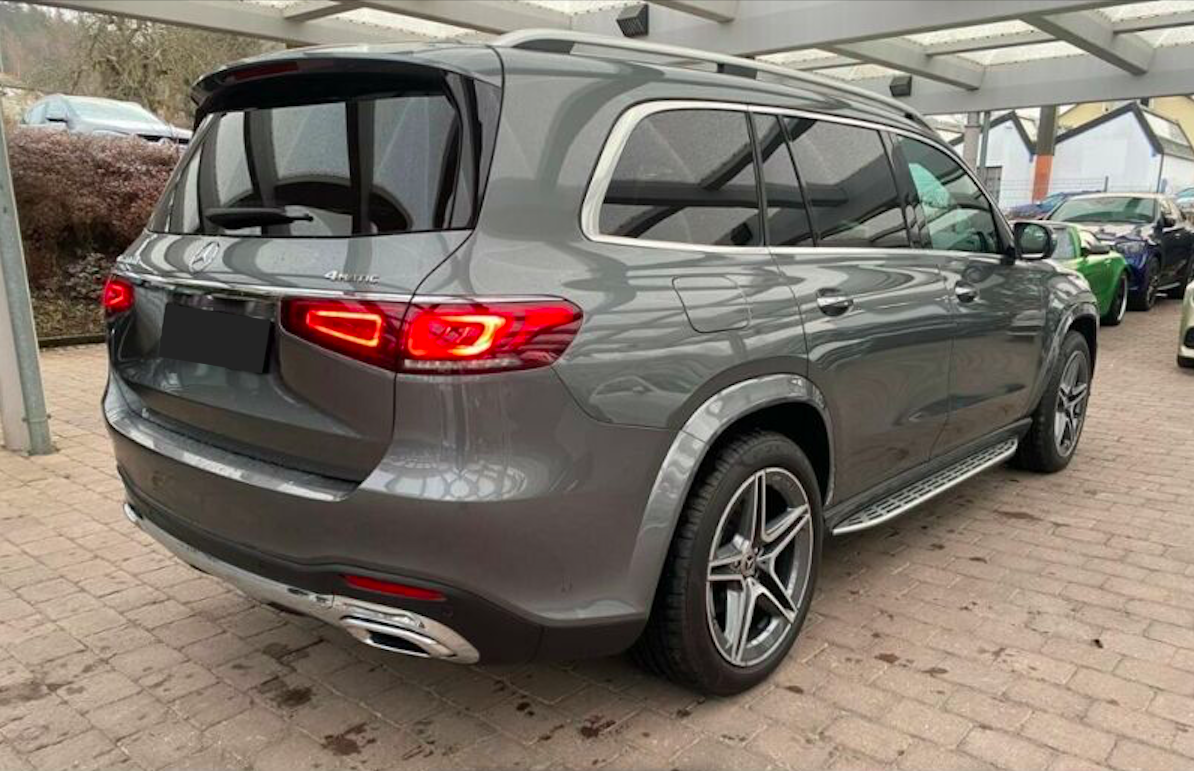 MERCEDES GLS 400d AMG - předváděcí auto - SKLADEM - super cena | online nákup | online prodej | šedá metalíza | autoibuy.com